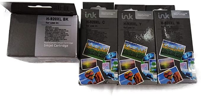 920Xl Compatible replacement ink Cartidge - set