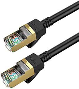 Hoco US02 - Level Pure Copper Gigabit Ethernet Internet Cable, Network Theoretical Speed 1Gbps=125Mb/S, Routers, Computers And Other Rj45 Interface Devices (1M) - Black