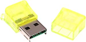 SDHC Micro Card Reader 1 Port - Yellow 222