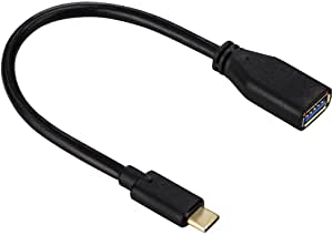 HAMA USB-C Cable, USB 3.1 Gen 1, USB-C Plug – USB-A socket, 5 Gbit/s, 0.15m