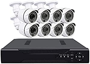 Wired Surveillance Cameras for Record - 8 Camera